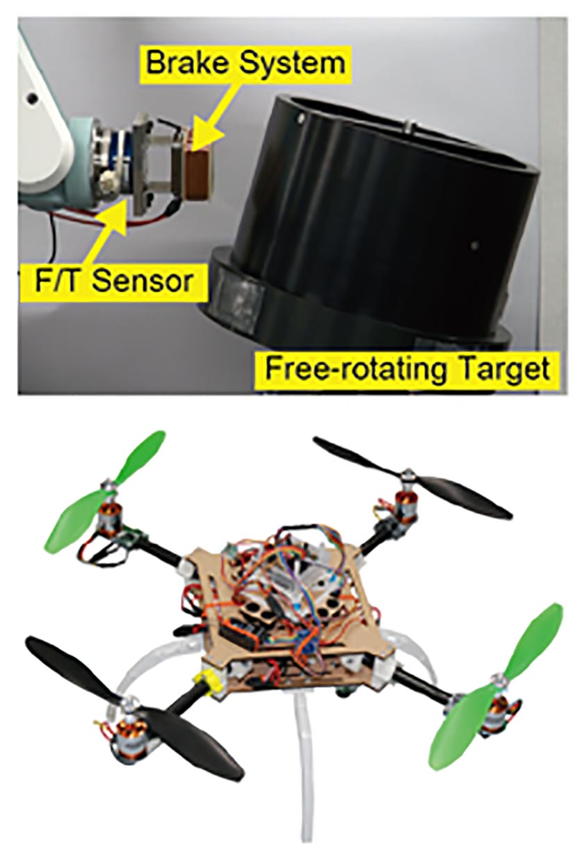 スペースデブリ捕獲システムとチルトロータUAV