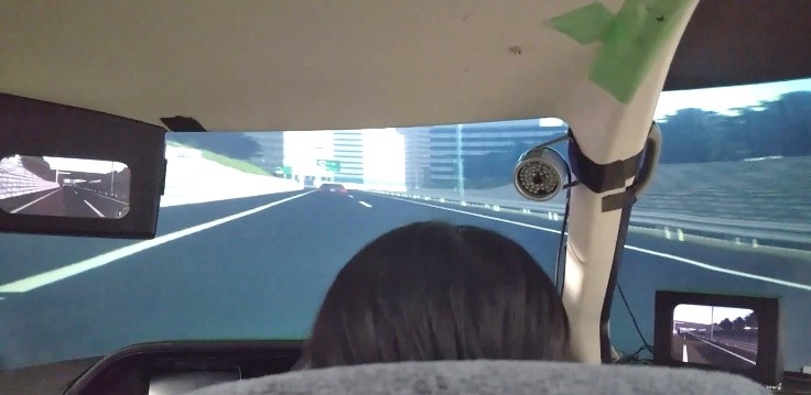 図3.DS走行中の画像