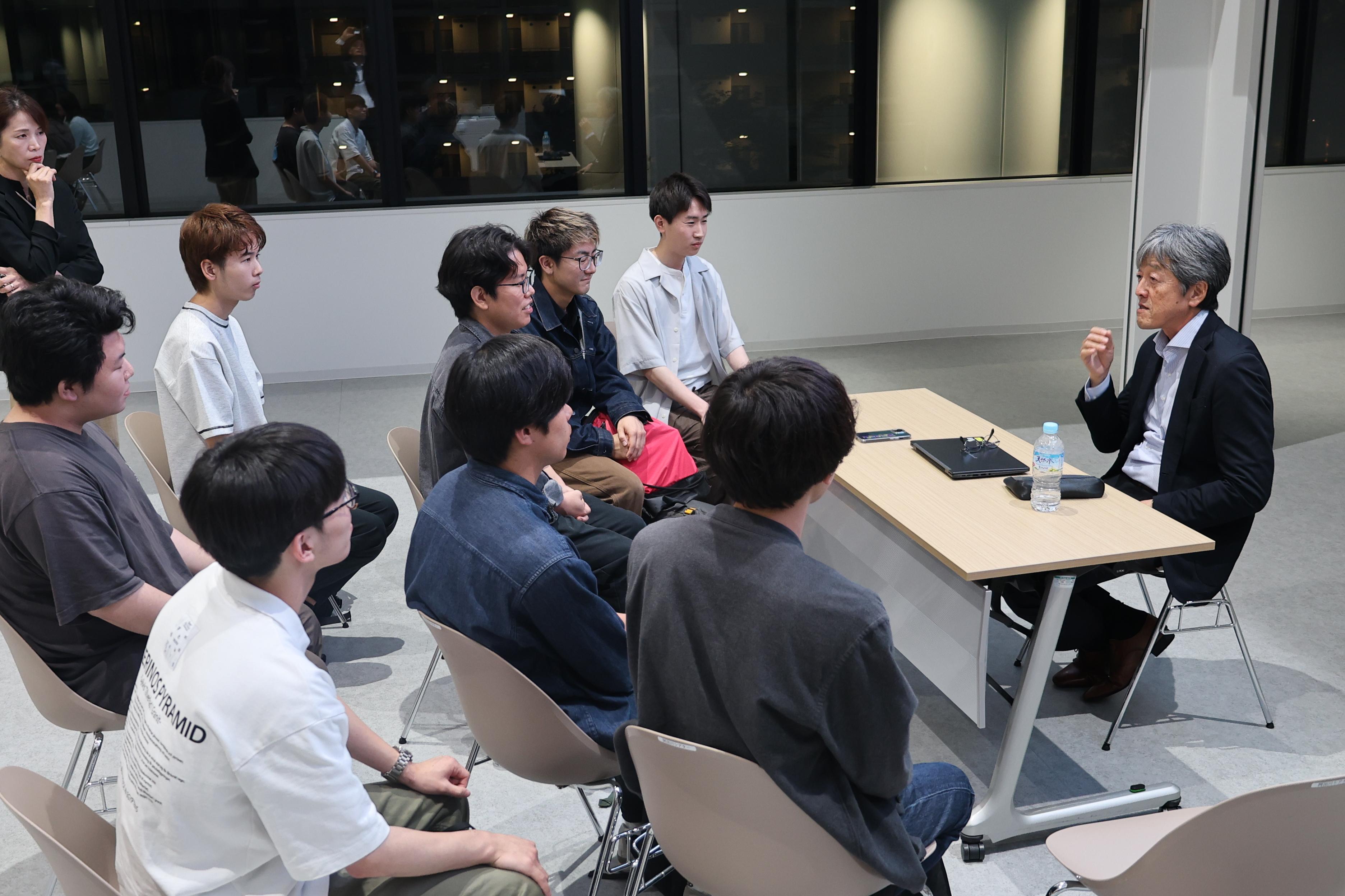 柴田様学生相談写真①