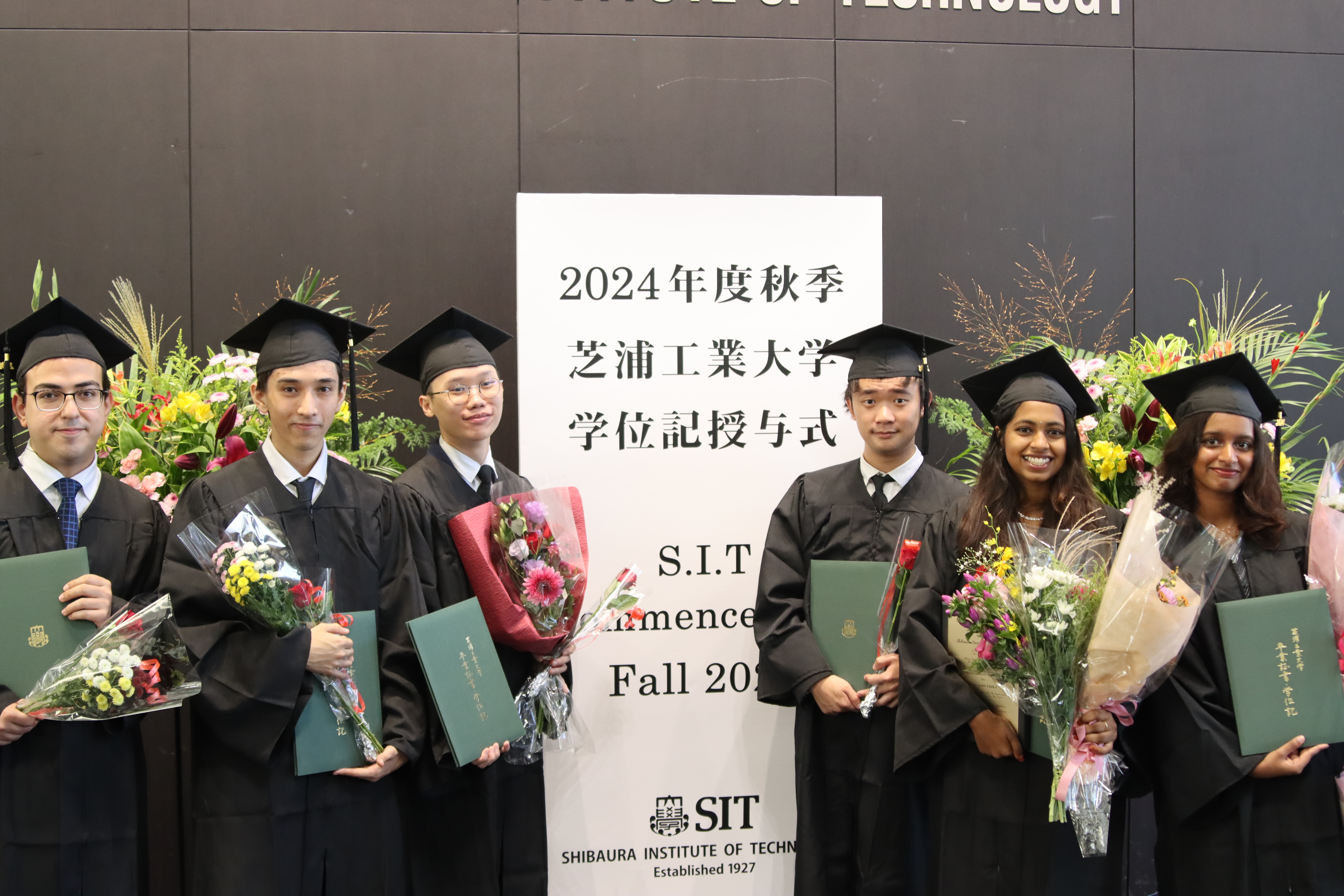 2024年度 学位記授与式（9月修了・卒業）および入学式（10月入学）が