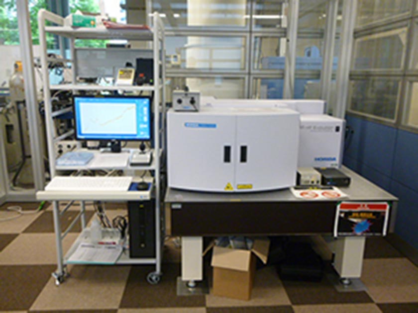 Laser Raman spectrometry LabRAM HR Evolution
