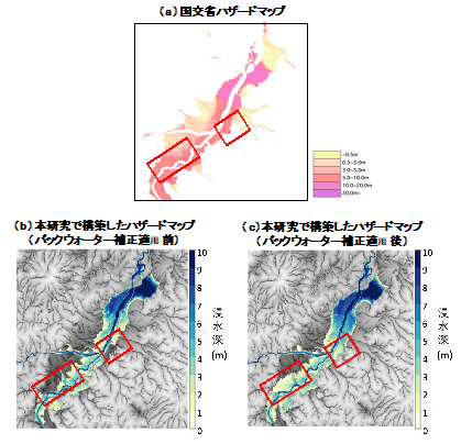図3_千曲川における1000年に1度という規模の洪水の浸水深