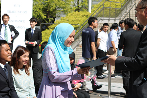 19年秋の学位記授与式 入学式が挙行されました 芝浦工業大学