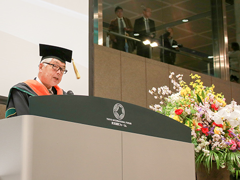 17年度 学位記授与式が挙行されました 芝浦工業大学